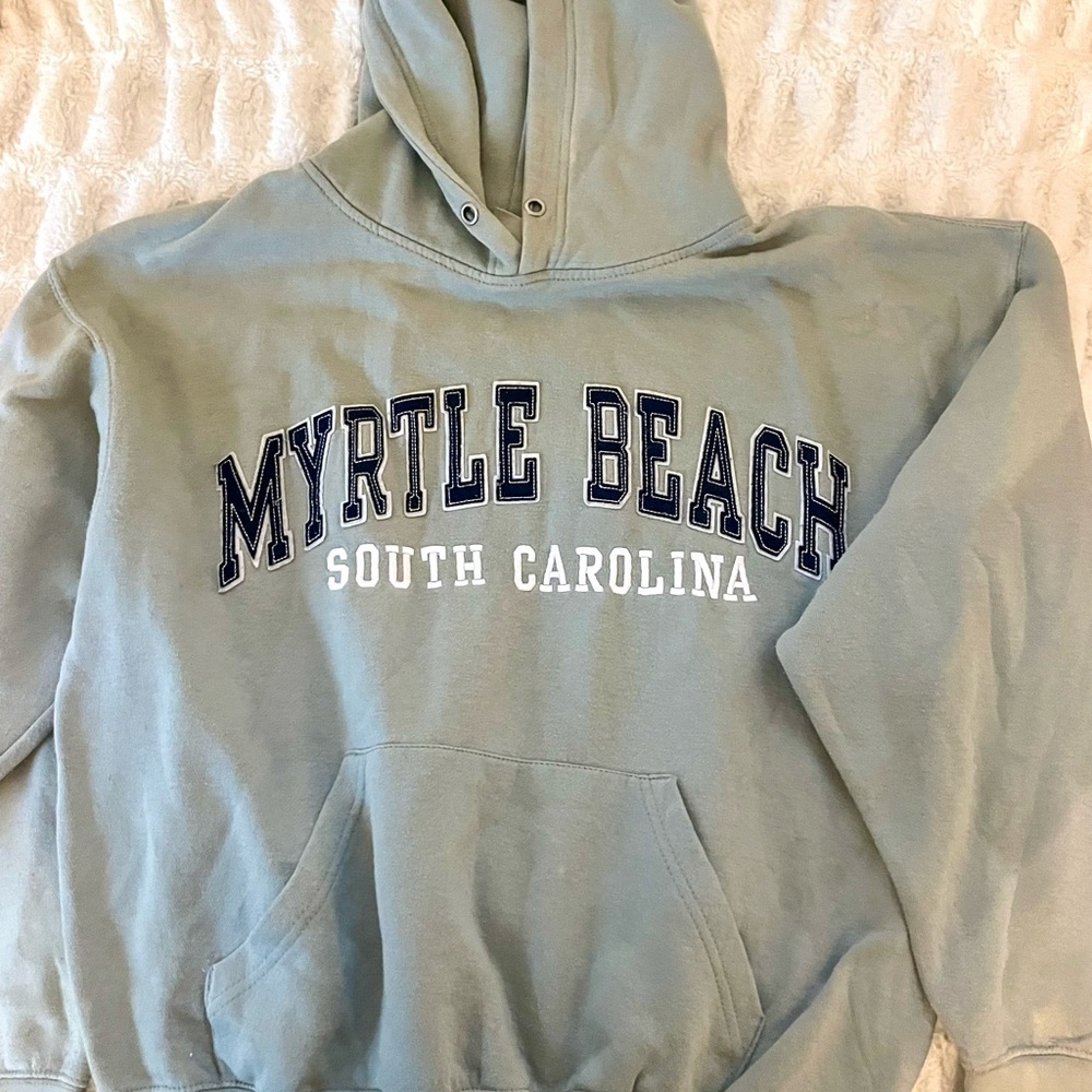 Myrtle Beach Men's Hoodie - Light Blue